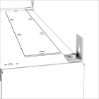 GEWISS - STAFFE DI FISSAGGIO - QDX 630 - PER QUADRI DA PAVIMENTO