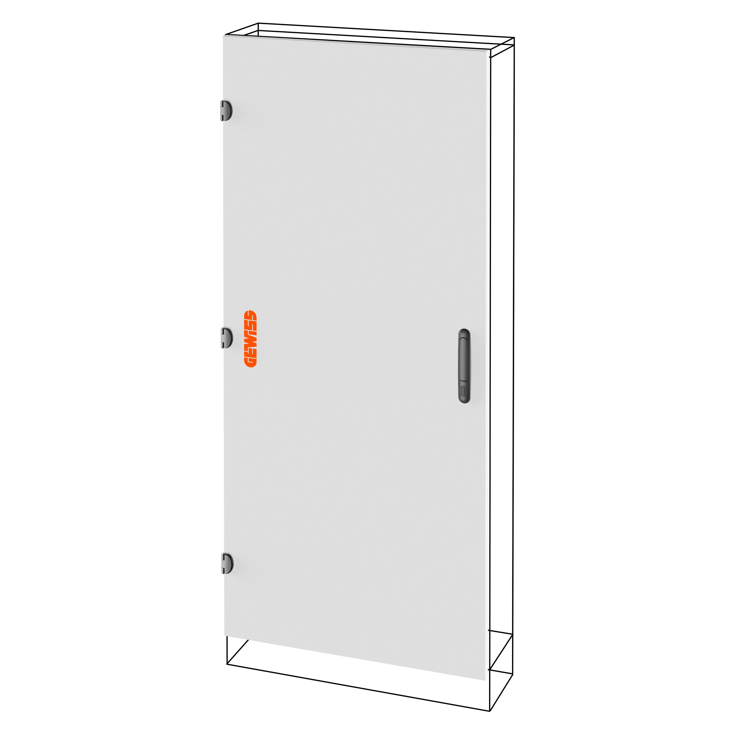 GEWISS - PORTA CIECA - QUADRO DA PAVIMENTO - QDX 630 L - PER STRUTTURE 600x1800mm