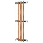 GEWISS - COPPIA DI PORTABARRE - PER BARRE PIATTE 25x4-30x5 - 250-400A - PER STRUTTURE P=200-300 - VANO ESTERNO - PER QDX 630L