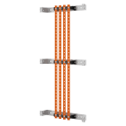 GEWISS - COPPIA DI PORTABARRE - PER BARRE PIATTE 20x5-30x5 - 250-400A - STRUTTURA B=600 - PER QDX 630H-1600H