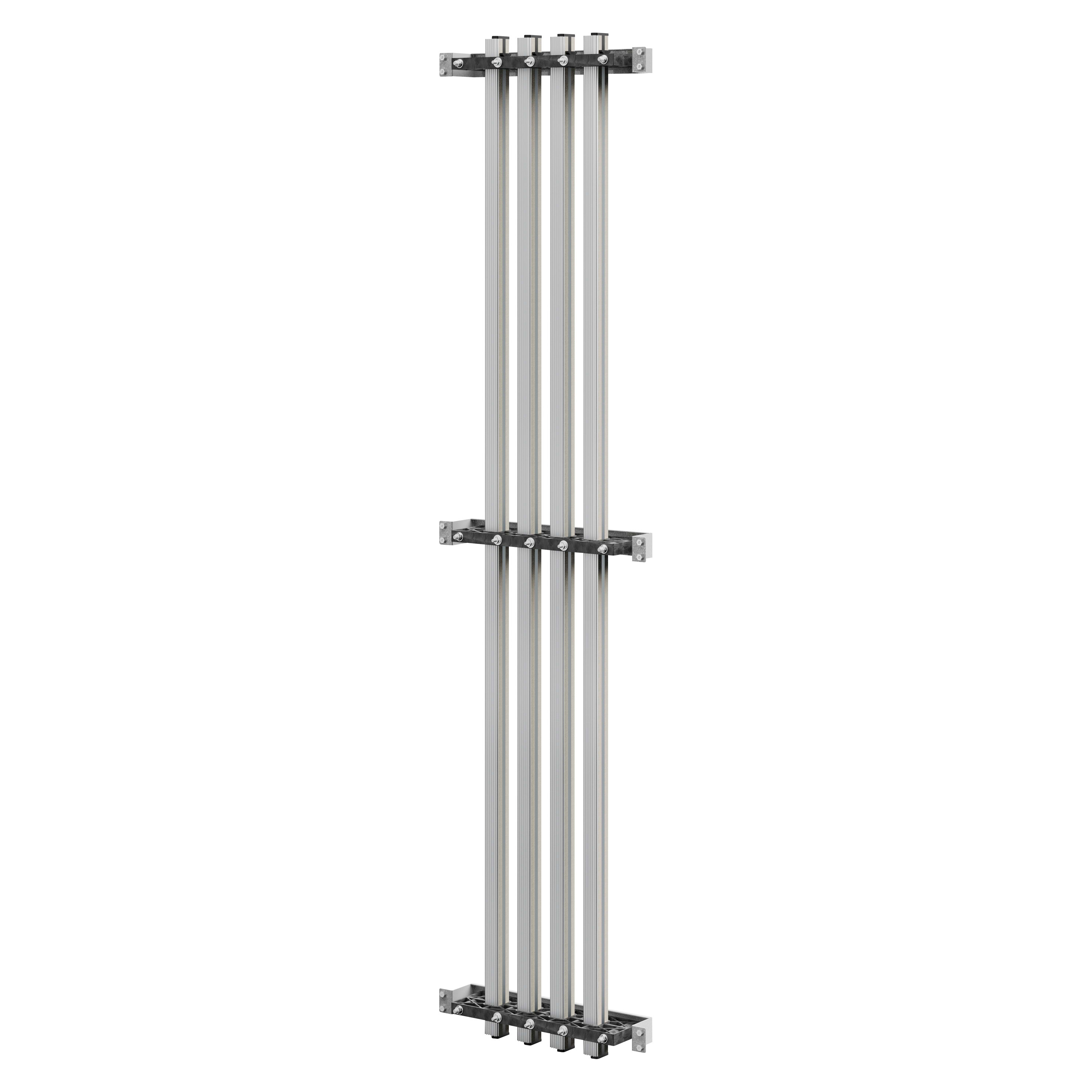 GEWISS - COPPIA DI PORTABARRE - PER BARRE SAGOMATE IN ALLUMINIO - 630A - PER STRUTTURE P=400 - STRUTTURA B=600 - PER QDX 630H