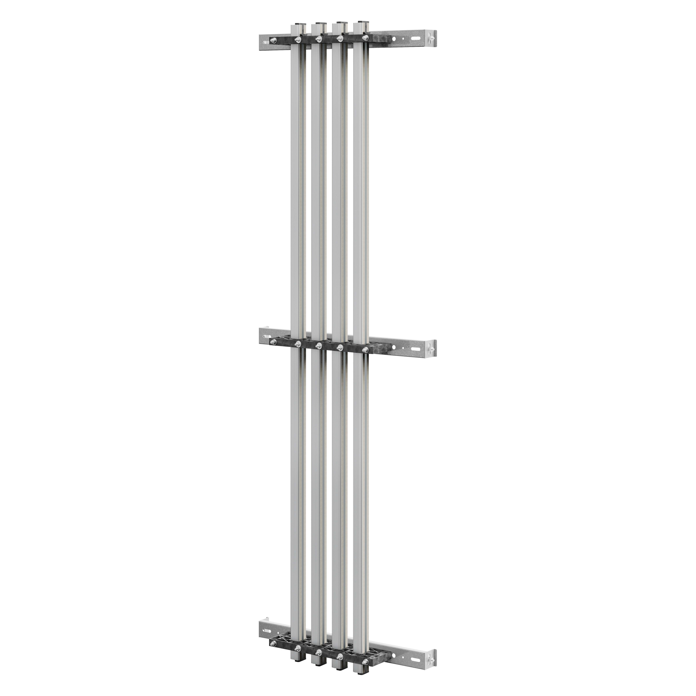 GEWISS - COPPIA DI PORTABARRE - PER BARRE SAGOMATE IN ALLUMINIO - 630-800A - PER STRUTTURE P=600-800 - STRUTTURA B=600 - PER QDX 1600H