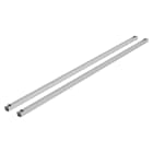 GEWISS - COPPIA DI BARRE SAGOMATE IN ALLUMINIO 30x40 - 630A - PER  QDX 630H-1600H