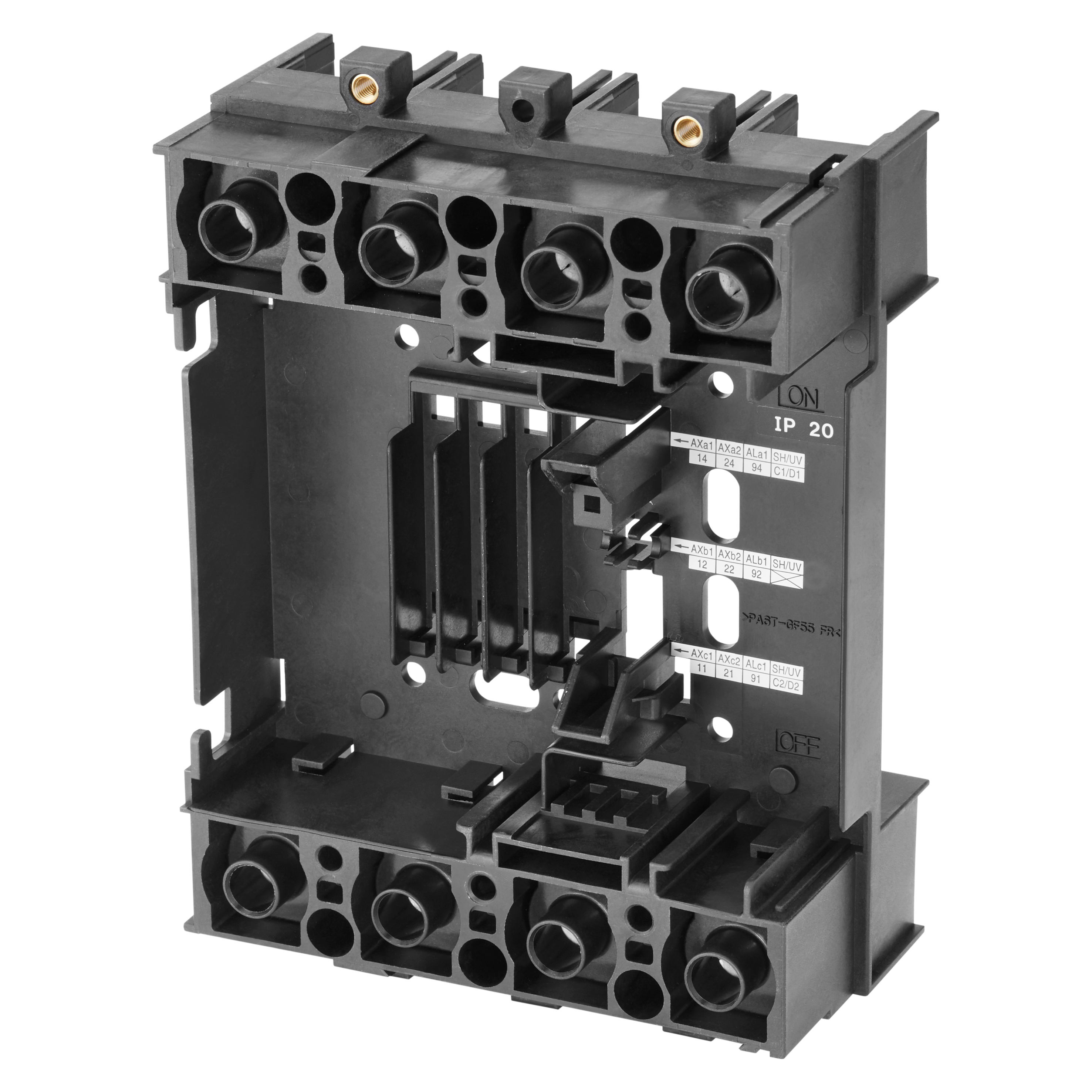 GEWISS - BASE FISSA PER INTERRUTTORI RIMOVIBILI - PER MSX/E/M400-630 4P