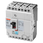 GEWISS - MSX 160c - INTERRUTTORE MAGNETOTERMICO SCATOLATO COMPATTO - TERMICA REGOLABILE - MAGNETICA FISSA - 25KA 3P+N 63A 525V