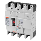 GEWISS - MSXD 250 - INTERRUTTORE MAGNETOTERMICO DIFFERENZIALE SCATOLATO - TERMICA REGOLABILE - MAGNETICA FISSA - DIFFERENZIALE REGOLABILE - 25KA 3P+N 250A 525V