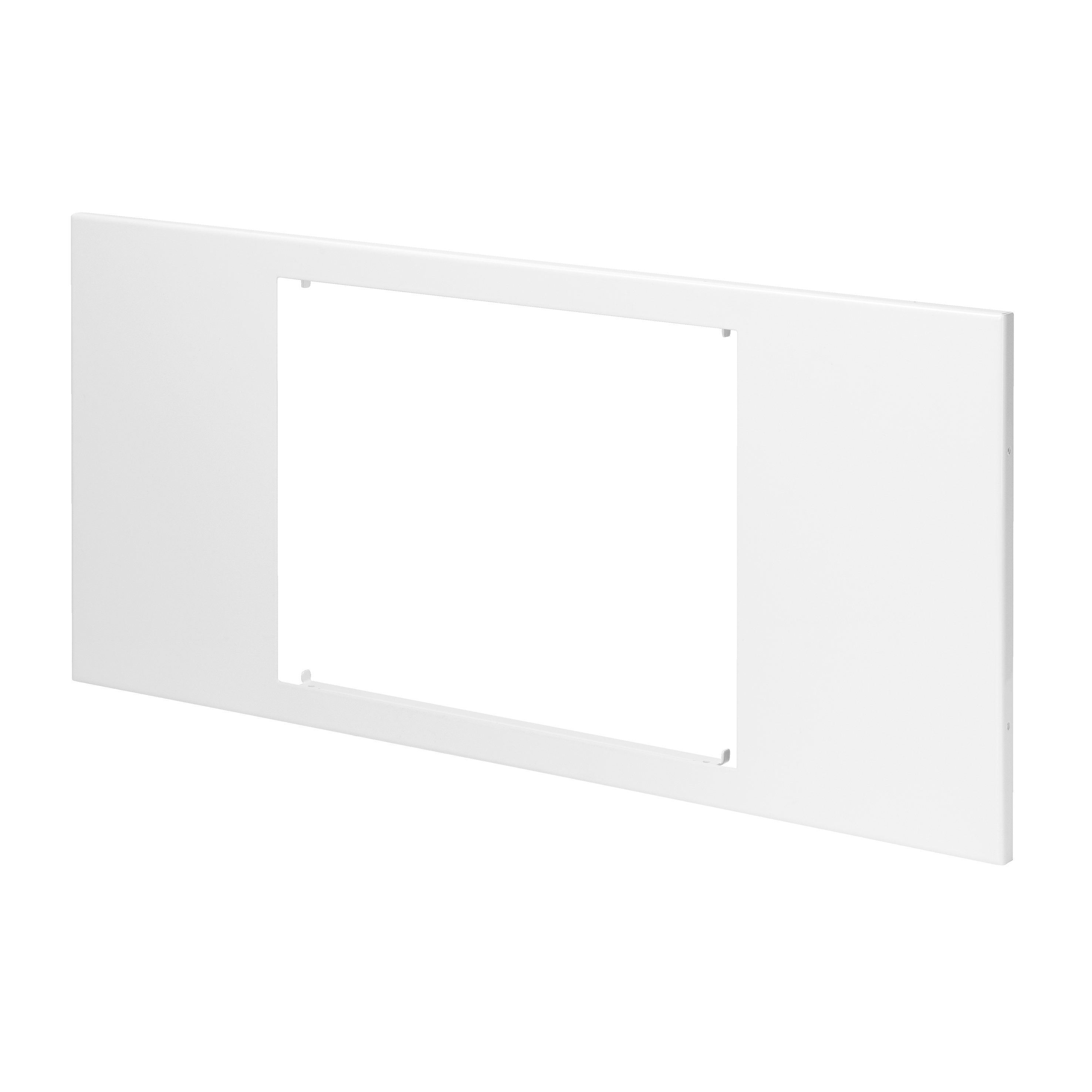 GEWISS - DOMO CENTER - PANNELLO FINESTRATO - METALLO - H.300 - PER VIDEOCITOFONIA CITY VISION - BIANCO RAL 9003