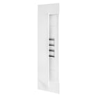 GEWISS - DOMO CENTER - KIT FRONTALE - PORTA METALLO - 2 CENTRALINI 40 MODULI - H.2700 - METALLO - BIANCO RAL 9003