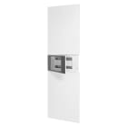 GEWISS - DOMO CENTER - KIT FRONTALE - SENZA PORTA - 1 CENTRALINO 40 MODULI - H.2400 - METALLO - BIANCO RAL 9003