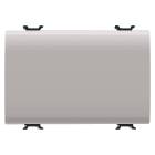 GEWISS - INTERRUTTORE UNIPOLARE 250V ac - 16AX - TASTO NEUTRO - 3 MODULI - NATURAL BEIGE SATINATO - CHORUSMART