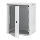 GEWISS - QUADRO DA PARETE 10'' - METALLO - PORTA TRASPARENTE - 325X400X262 - GRIGIO RAL 7035