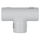 GEWISS - GIUNTO A T ISPEZIONABILE RK - IP40 - DIAMETRO 16MM - GRIGIO RAL7035
