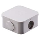 GEWISS - SCATOLA QUADRIX A 7 INGRESSI - IP54 - GRIGIO RAL7035