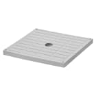 GEWISS - COPERCHIO CHIUSO AD ALTA RESISTENZA - GRIGIO - PER POZZETTI 200X200X200