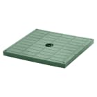 GEWISS - COPERCHIO CHIUSO AD ALTA RESISTENZA - VERDE - PER POZZETTI 300X300X300