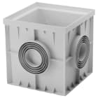GEWISS - POZZETTO QUADRATO 550X550X520 - FONDO PIATTO SFONDABILE PER RIALZO