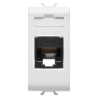 GEWISS - PRESA RJ45 - CATEGORIA 6 - UTP - 1 MODULO CHORUSMART - BIANCO LUCIDO