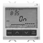 GEWISS - PROGRAMMATORE ELETTRONICO GIORNALIERO / SETTIMANALE 1 CANALE - 230V ac 50/60Hz - 2 MODULI - BIANCO LUCIDO - CHORUSMART