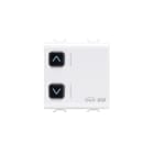 GEWISS - ATTUATORE PER TAPPARELLE - 1 CANALE - 6A - KNX - 2 MODULI - BIANCO - CHORUSMART