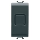 GEWISS - SUONERIA - 12V ac 50 Hz 8VA 80 dBA 1 METRO - 1 MODULO - NERO SATINATO - CHORUSMART