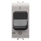 GEWISS - PRESA TV/SAT SCHERMATURA CLASSE A - CONNETTORE F FEMMINA - PASSANTE 10 dB - 1 MODULO - NATURAL BEIGE SATINATO - CHORUSMART