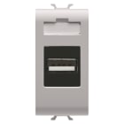 GEWISS - PRESA USB - 1 MODULO - NATURAL BEIGE SATINATO - CHORUSMART