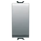 GEWISS - PULSANTE UNIPOLARE 250V ac - NA 16A - NEUTRO - 1 MODULO - TITANIO - CHORUSMART