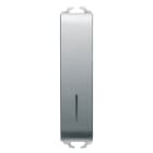 GEWISS - PULSANTE UNIPOLARE 250V ac - NA 10A ILLUMINABILE - CON DIFFUSORE - 1/2 MODULO - TITANIO - CHORUSMART