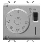 GEWISS - TERMOSTATO - 230V ac 50/60Hz - 2 MODULI - TITANIO - CHORUSMART