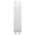 GEWISS - DEVIATORE UNIPOLARE 250V ac - 10AX - TASTO NEUTRO - 1/2 MODULO - BIANCO SATINATO - CHORUSMART
