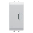 GEWISS - PORTAFUSIBILE - 250V ac 16A - 1 MODULO - BIANCO SATINATO - CHORUSMART