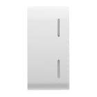 GEWISS - TASTO INTERCAMBIABILE PER PULSANTIERA - CON 2 DIFFUSORI - 1 MODULO - BIANCO SATINATO - CHORUSMART