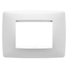 GEWISS - PLACCA ONE - IN TECNOPOLIMERO - 3 POSTI - BIANCO - CHORUSMART