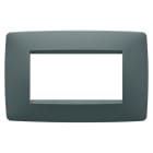GEWISS - PLACCA ONE - IN TECNOPOLIMERO VERNICIATO - 4 POSTI - OTTANIO - CHORUSMART GW16104VZ