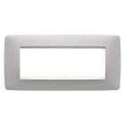 GEWISS - PLACCA ONE - IN TECNOPOLIMERO VERNICIATO - 6 POSTI - NATURAL BEIGE - CHORUSMART