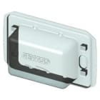 GEWISS - COPERTURA PARATINTEGGIATURA PER SERIE CHORUSMART STANDARD ITALIANO - 4 POSTI - TRASPARENTE - CHORUSMART