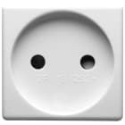 GEWISS - PRESA STANDARD FRANCESE 250V ac - 2P 16A - 2MODULI - SYSTEM WHITE