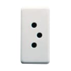 GEWISS - PRESA SVIZZERA 250V ac - 2P+T 10A - TIPO 12 - 1 MODULO - SYSTEM WHITE