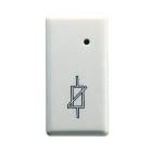 GEWISS - LIMITATORE DI SOVRATENSIONI CON SEGNALAZIONE INTERVENTO - 250V ac - 75J - 1 MODULO - SYSTEM WHITE
