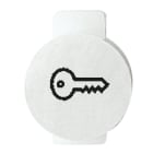 GEWISS - LENTE CON SIMBOLO ILLUMINABILE PER APPARECCHI DI COMANDO - APRIPORTA - SIMBOLO CHIAVE - SYSTEM