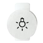 GEWISS - LENTE CON SIMBOLO ILLUMINABILE PER APPARECCHI DI COMANDO - LUCE - SIMBOLO LUCE - SYSTEM