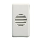 GEWISS - SUONERIA - 230V ac - 50Hz - 8VA - 80 dB A 1 METRO - 1 MODULO - SYSTEM WHITE