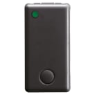 GEWISS - RELE' DI CHIAMATA 12V ac/dc - 1P 1NA/NC 12V - 1 MODULO - BIANCO - SYSTEM BLACK