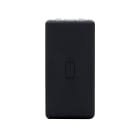 GEWISS - PORTAFUSIBILE - 250V ac - 16A - 1 MODULO - SYSTEM BLACK