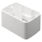 GEWISS - SCATOLA DA PARETE - PER PLACCHE TOP SYSTEM - 1/2/3 POSTI - BIANCO NUVOLA - SYSTEM