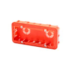GEWISS - SCATOLA AD ALTA CAPIENZA PER SERIE CIVILI MODULARI - BIG BOX - HALOGEN FREE - 6 POSTI - 194X90X50