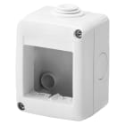 GEWISS - CONTENITORE PER APPARECCHI SYSTEM - PROTETTO - 2 POSTI - GRIGIO RAL 7035 - IP40