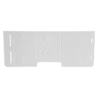 GEWISS - SEPARATORE FUNZIONALE IN MATERIALE ISOLANTE PER CONTENITORI MODULARI DAPARETE - 4 MODULI