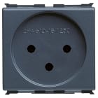 GEWISS - PRESA STANDARD ISRAELIANO 250V ac - 2P+T 16A - 2 MODULI - PLAYBUS