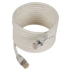 GEWISS - CORDONE DI PERMUTAZIONE RJ45-RJ45 - NON SCHERMATO - CATEGORIA 6 - UTP 24 AWG - 1m - GRIGIO - 38 LAN